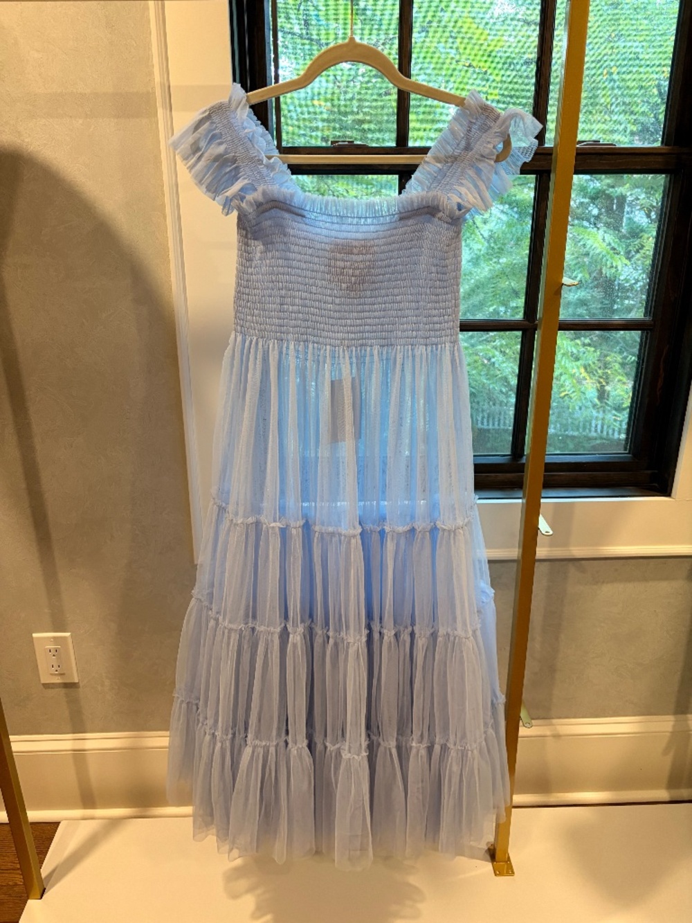 Hill House Home Powder Blue Tulle Dress